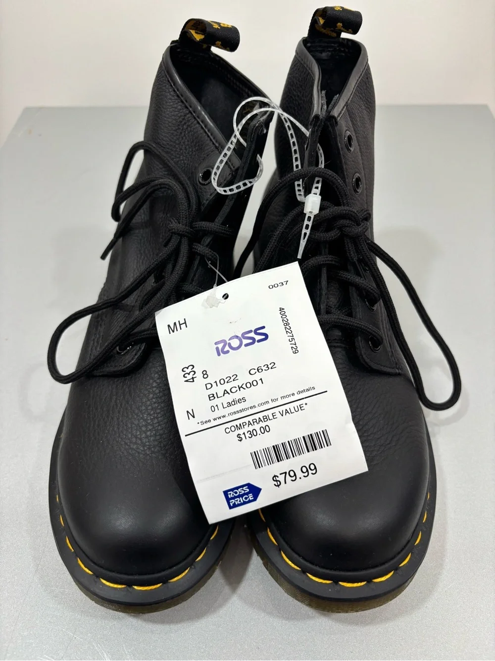 Dr. Martens Soft Pebbled Leather 101 Ambassador